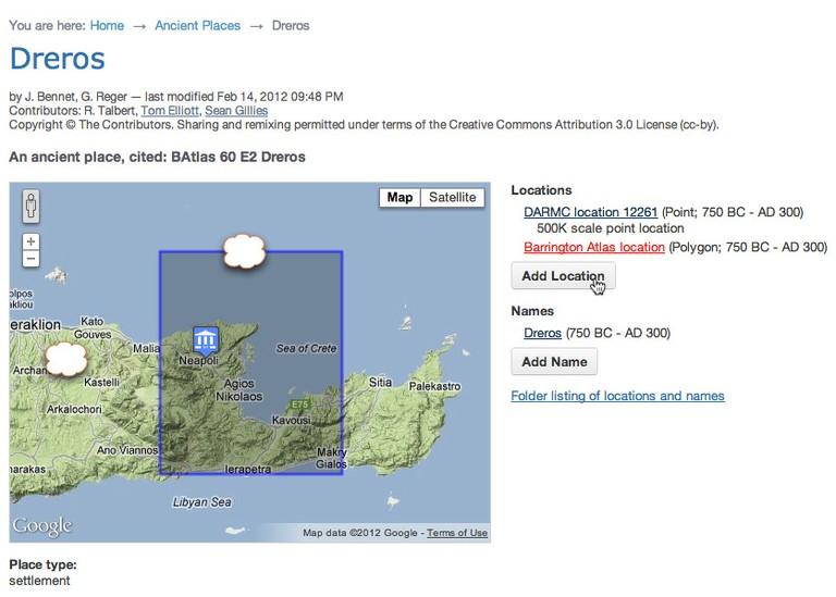Add Location button Add Location button